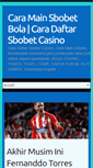 Mobile Screenshot of caramainsbobet.biz