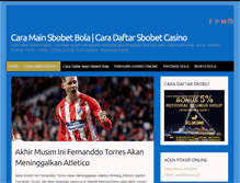 Tablet Screenshot of caramainsbobet.biz